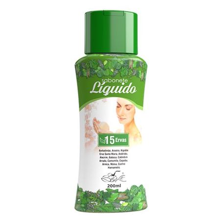 SABONETE ÍNTIMO BELKIT 15 ERVAS 200ML