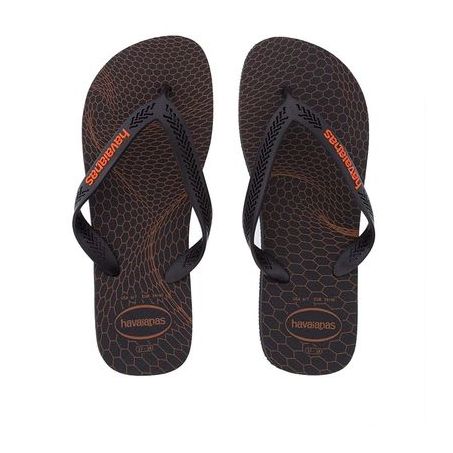 SAND HAVAIANAS AERO GRAPHIC PRETO/PRT 37/8