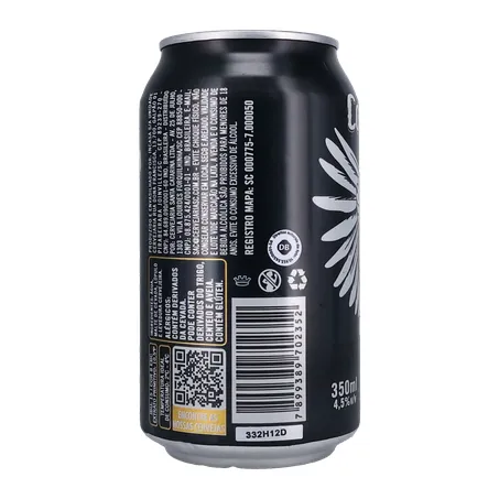 Cerveja Coruja Lager Lata 350Ml 360-27