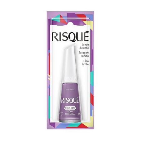 ESM RISQUE CREMOSO ROXO SEM CRISE 8ML
