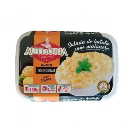 SALADA DE BATATA COM MAIONESE AUTHORIA 350G TRADICIONAL