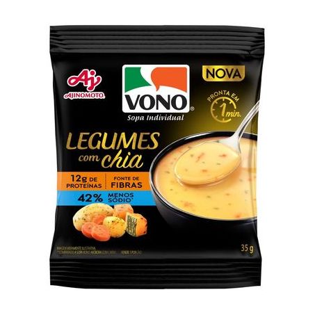 Sopa vono individual legumes com chia 35g