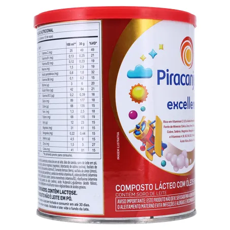 Composto Lácteo Piracanjuba Excellence  Lata 400gr 360-30