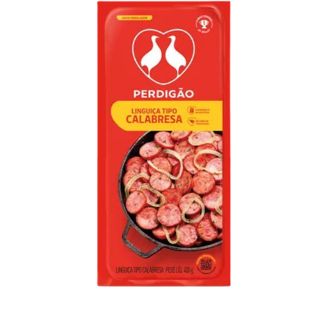 Linguiça perdigão calabresa 400g
