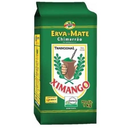 Erva mate ximango tradicional vácuo 1kg