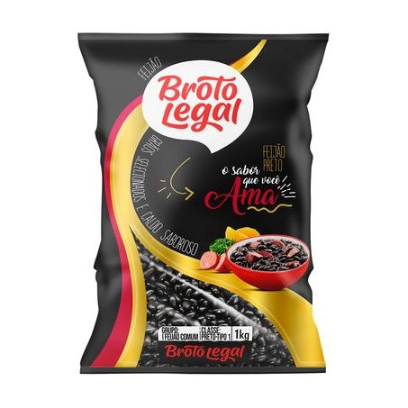 Feijao Preto Broto Legal 1KG