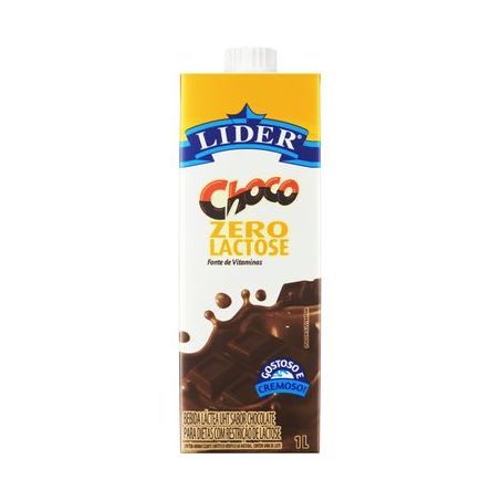 Bebida Lactea Lider Zero Lactose Chocolate 1lt