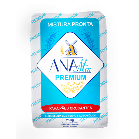 FARINHA DE TRIGO ANAMIX PRÉ MISTURA 25KG