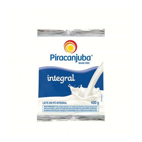 LEITE EM PO PIRACANJUBA INTEGRAL 400G