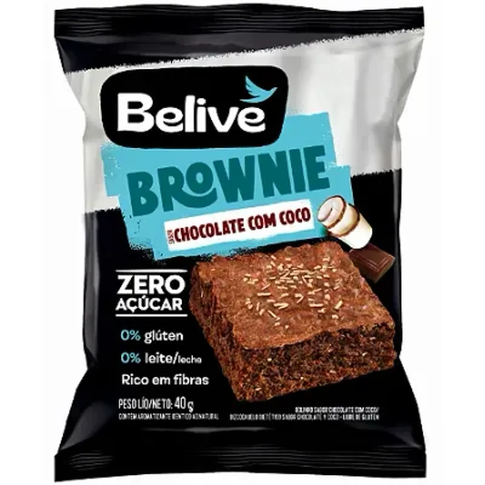 Brownie Belive Chocolate Coco 40g