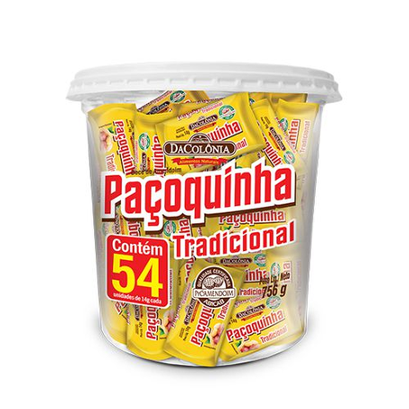 Paçoca rolha dacolônia tradicional 756g