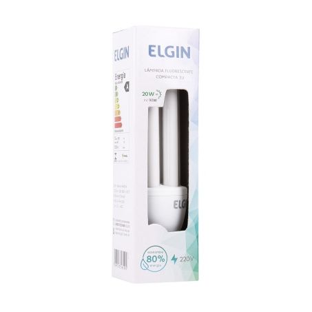 Lâmpada 3u elgin 20w 6400k 220v