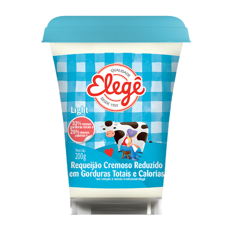 REQUEIJÃO ELEGE LIGHT COPO 200G