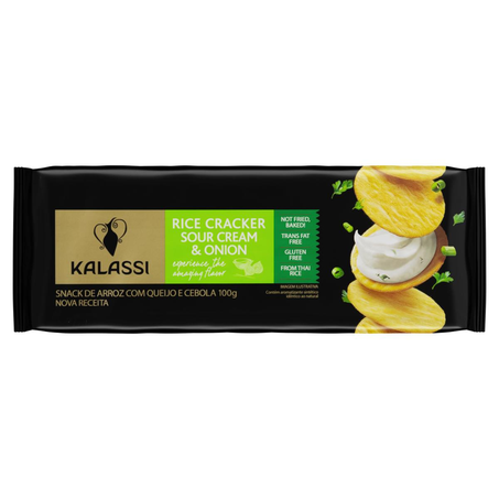 Biscoito Tailandês Kalassi 100g - Cracker Cream