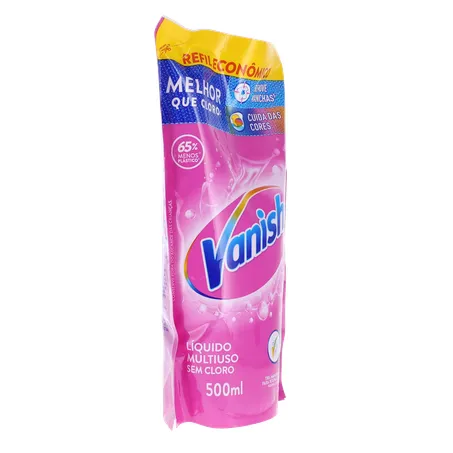 Tira Manchas Gel Vanish Roupas Coloridas Refil 500ML 360-32
