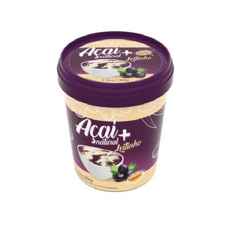 Acai cremoso pote c-leite ninho 1l