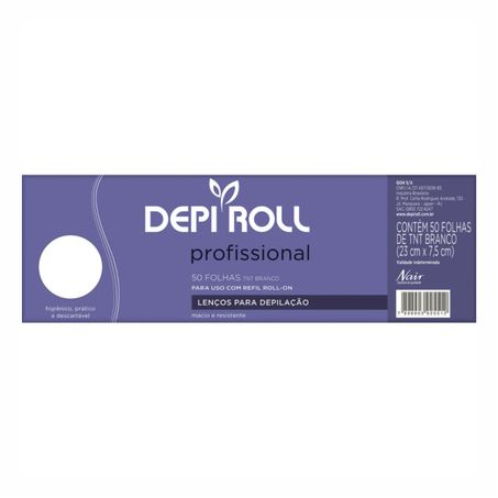 LENCO DEPI DEPI ROLL TNT BRANCO PROFISSI 50 FOLHA