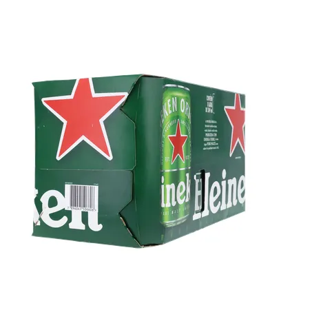 Cerveja Lager Heineken Puro Malte Lata 269ml - Pacote com 8un - 2.1lt 360-12