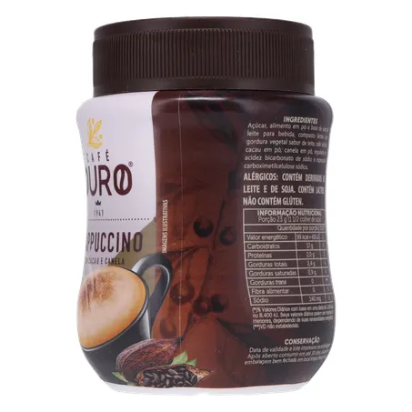 Café ouro cappuccino 200g 360-6