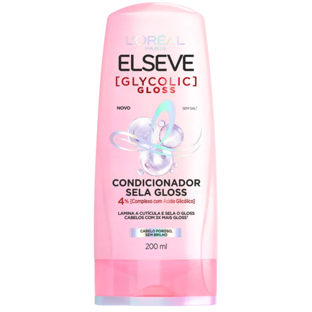 Condicinador elseve 200ml glicolic gloss