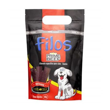 Petisco Bifinho Filos Carne 65g