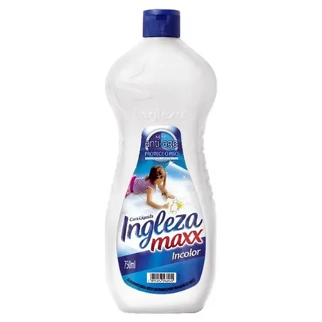 Cera Líquida Ingleza Maxx Incolor Brilho Intenso Squeeze 750ml