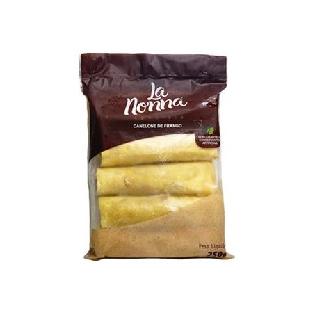 CANELONE LA NONNA 250G FRANGO CONGELADO
