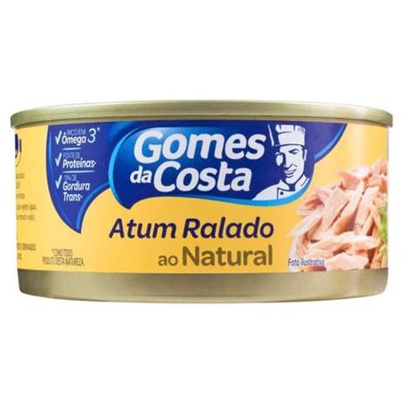 Atum gomes costa ralado natural lata 170g