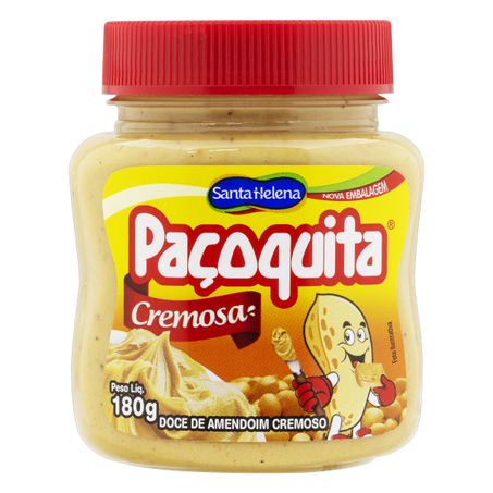 PASTA DE AMENDOIM CREMOSA PAÇOQUITA