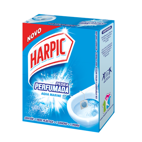 Pedra sanitaria harpic acqua marine c/1