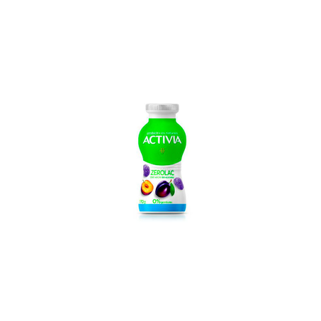 Leite Fermentado Activia Zero Lactose Ameixa 170g