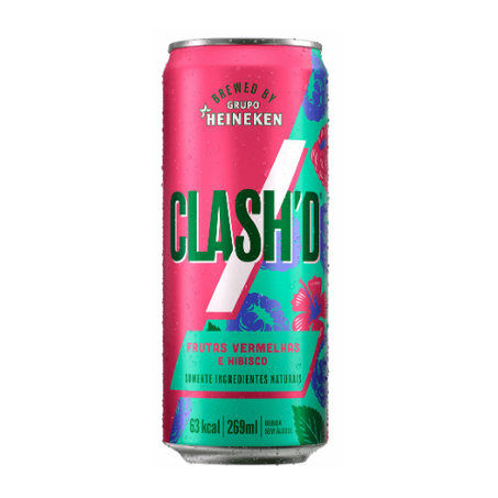 REFRIG.CLASHD 269ML FRUTAS VERMELHAS HIBISCO LATA