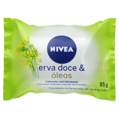 SABONETE HIDRATANTE ERVA-DOCE & ÓLEOS NIVEA