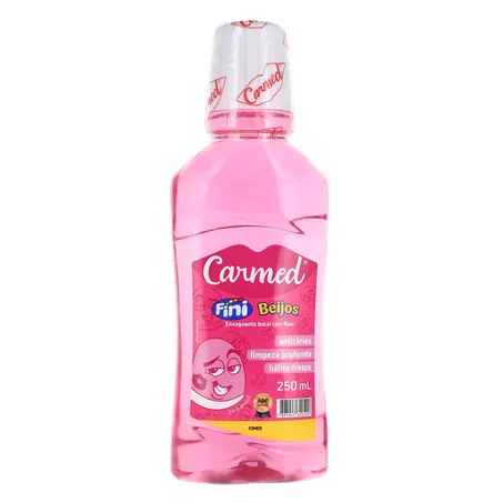 Enxaguante Bucal Infantil Carmed Fini Beijos 250ml 360-35