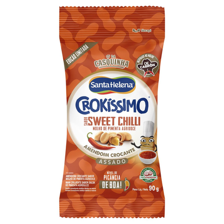 Amendoim Crokíssimo Santa Helena 90g - Sweet Chilli