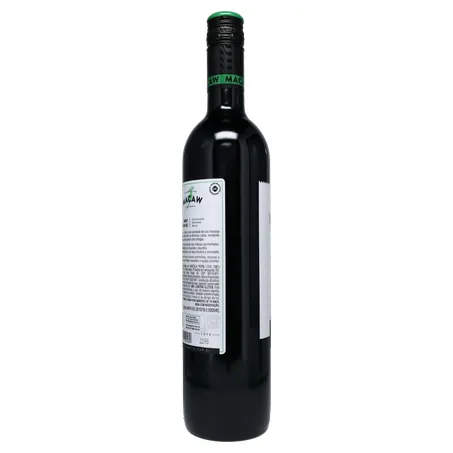 Vinho macaw tinto demi-seco tannat 750ml 360-24