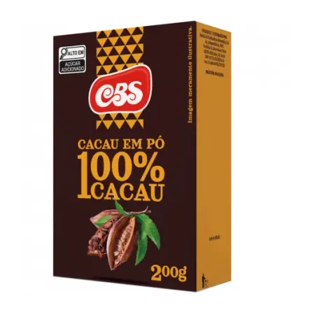CACAU EM PO CBS 100% 200 G                        