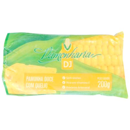 PAMONHA PAMONHARIA DJ DOCE CONGELA QUEIJO 180G