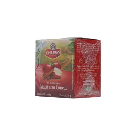 Chá Misto Chileno Maça com Canela Caixa com 10un - 15gr 360-37