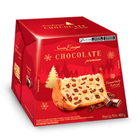 Panettone Santa Edwiges Gotas Chocolate 400G