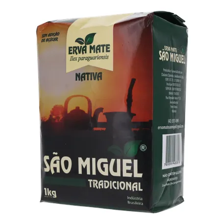 Erva mate sao miguel nativa 1kg 360-3