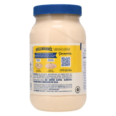 MAIONESE HELLMANN'S POTE 500G 360-13