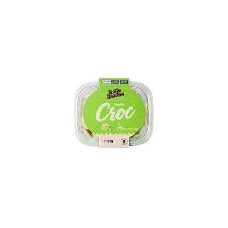 Biscoito beijo baiano croc limão com chocolate branco 170g