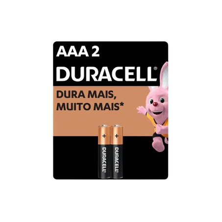 PILHA ALCALINA DURACELL AAA2                      