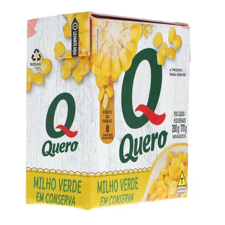 Milho Verde em Conserva Quero Caixa 280gr 360-31