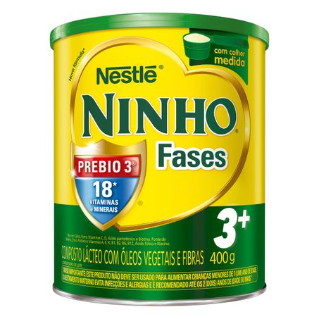 COMPOSTO LÁCTEO NESTLÉ NINHO FASES 3+
