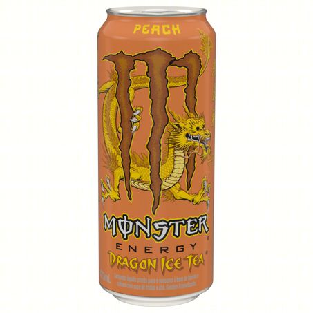 ENERGÉTICO PEACH MONSTER DRAGON ICE TEA