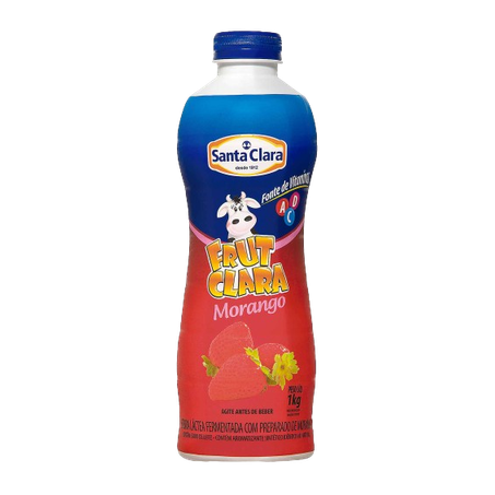 BEBIDA LACTEA MORANGO TRIPLO SANTA CLARA 1KG      