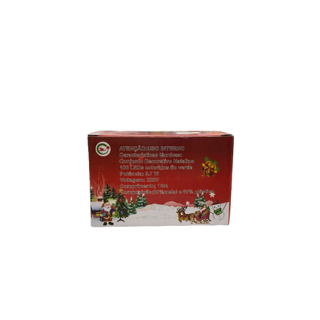 ENFEITE NATAL PISCA 100LED COL 8FUN ZG-85103 9003 