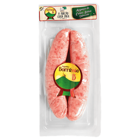 Linguica suina com queijo bortoli kg